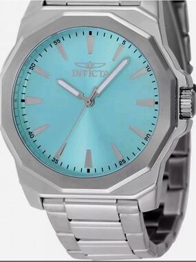 Invicta Men’s Speedway Quartz- 3 Hand Tiffany Blue Dial Watch*Brand New in Box
